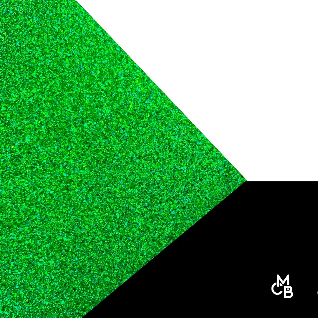 1/8" Green Razzle Dazzle Glitter Cast Acrylic Sheets - Acrylic Sheets